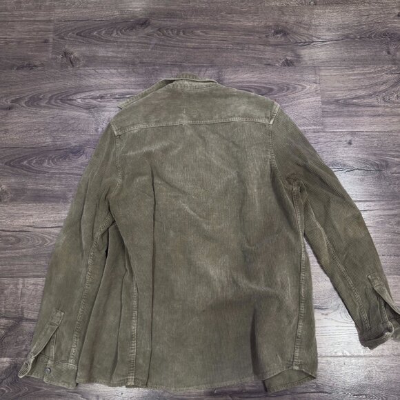 Zara Green Corduroy Overshirt - Picture 4 of 4